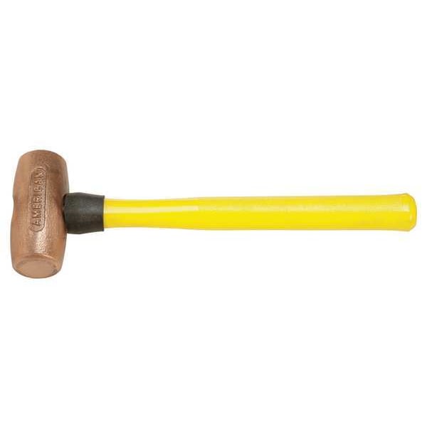 American Hammer Sledge Hammer, 4 lb., 14 In, Fiberglass - AM4CUFG
