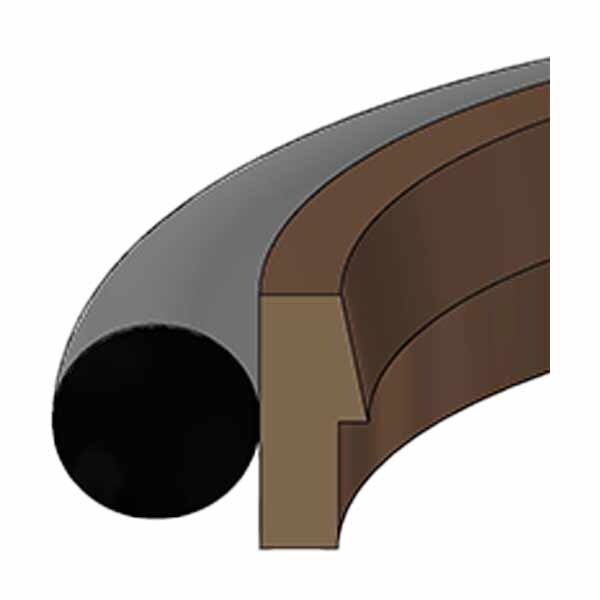 Hercules Sealing Products KR-60003, BR-BTFE-6x0.235, BUFFER RINGS - KR-60003