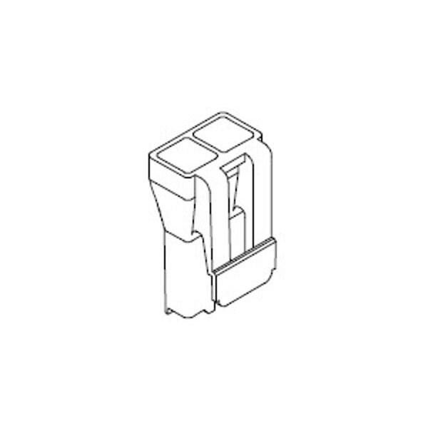 Molex Board Connector, 2 Contactos, 1 Hilera, Hembra, Recto, Terminal de Engarce, Bloqueo, Negro - 433352002.