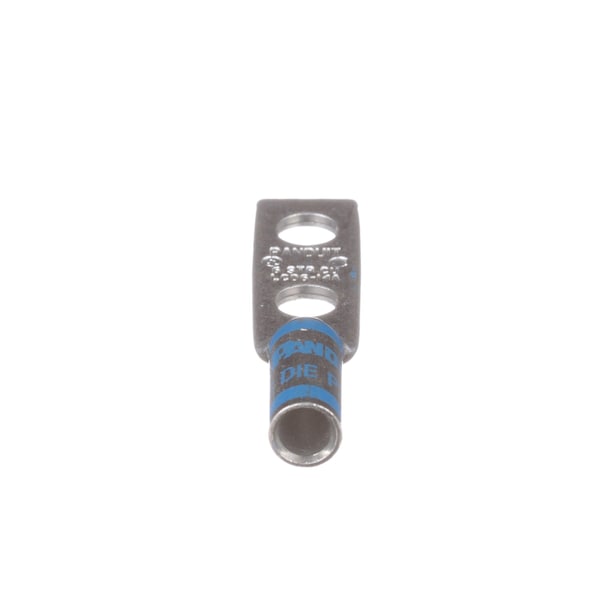 Panduit Copper Compression Lug, 2 Hole, #6 AWG, - LCD6-14A-D