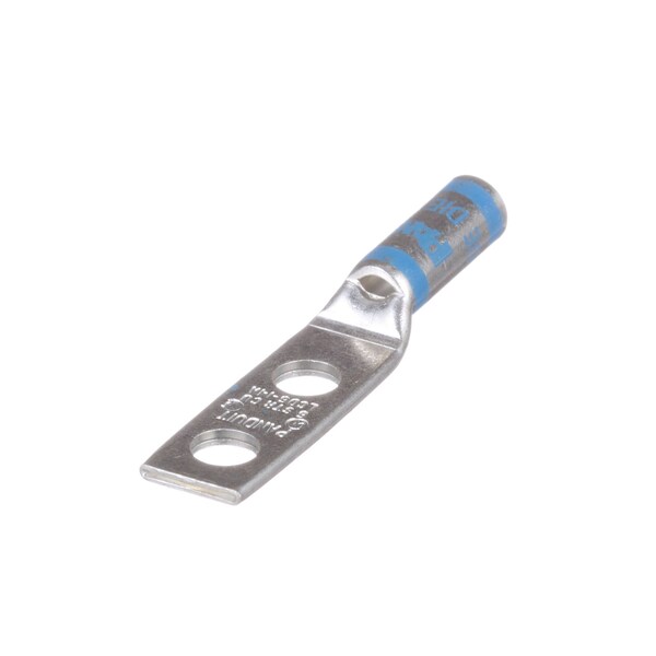 Panduit Copper Compression Lug, 2 Hole, #6 AWG, - LCD6-14A-D