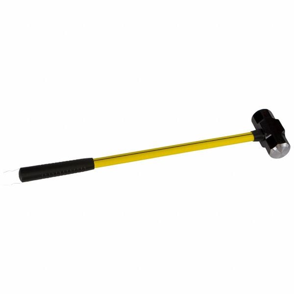 Nupla Sledge Hammer, Head Steel, 16 lb, 34" L - 75.27-160