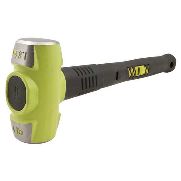 Wilton Sledge Hammer, 4 lb., 24 In, Rubber/Steel - 20424