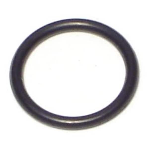 Midwest Fastener 9/16" x 11/16" x 1/16" Rubber O-Rings 15PK - 64793