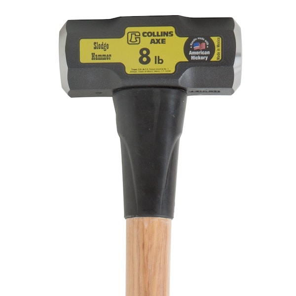 Collins Axe 8 lb Steel Double Face Sledge Hammer 36 in. Hickory Handle - MD-8H-C/32426