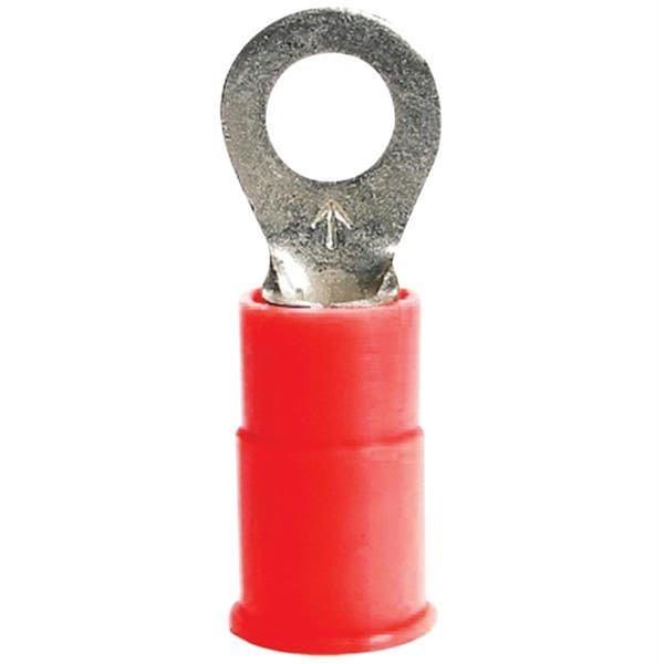 Terminal de anillo de vinilo Spark - Calibre 22 - 18; 8; Paquete de 100, 100PK - SP452908