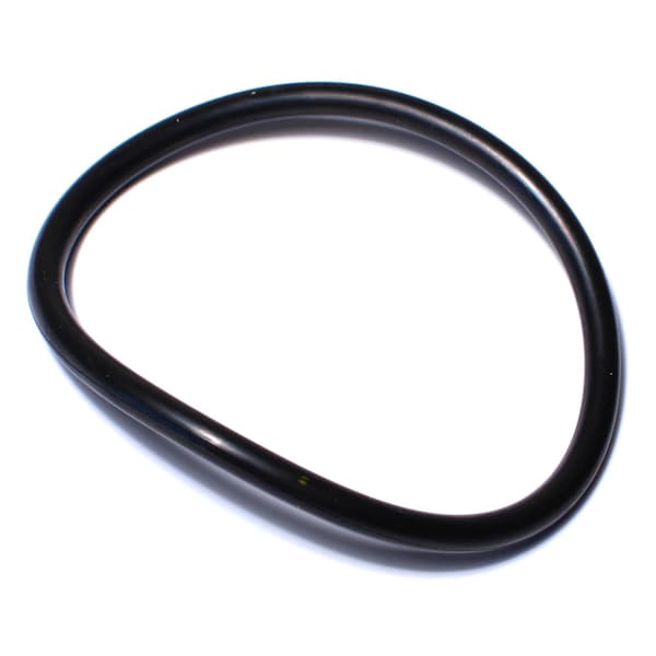 Midwest Fastener 3" x 3-3/8" x 3/16" Large Rubber O-Rings 2PK - 33001