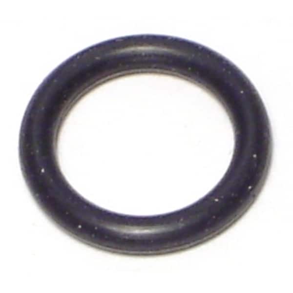 Midwest Fastener 1/2" x 11/16" x 3/32" Rubber O-Rings 10PK - 64807