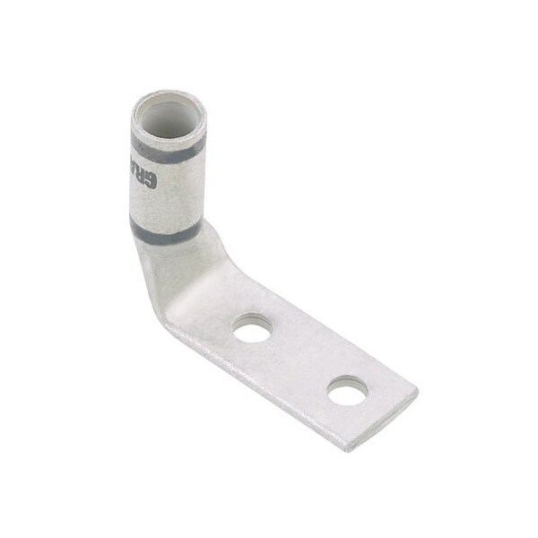 Panduit Conector de compresión de cobre, 2 orificios, #6 AWG F - LCDX6-14BF-L