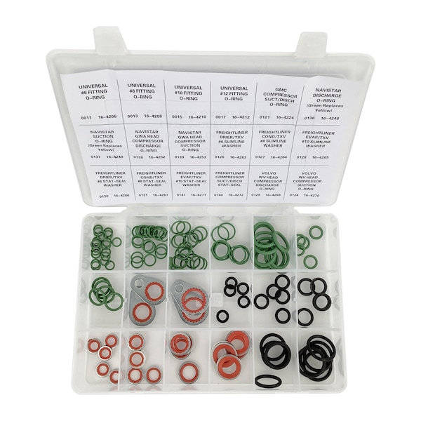 Truckair Oring - Master Shop Kit, Category: Assortment Kit, Fits: Freightlner, Oring & Stat Seal Kit - 16-4140A