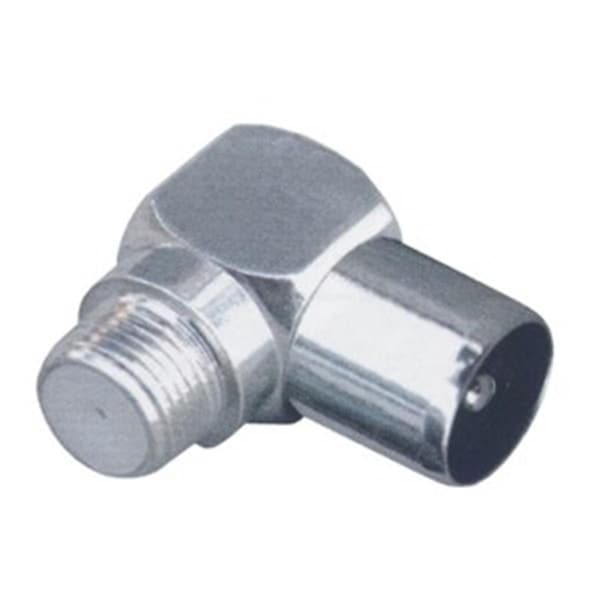 Adaptador en forma de L de Pal-Macho a F-Hembra - 50 piezas - Bolsa - DY2991724