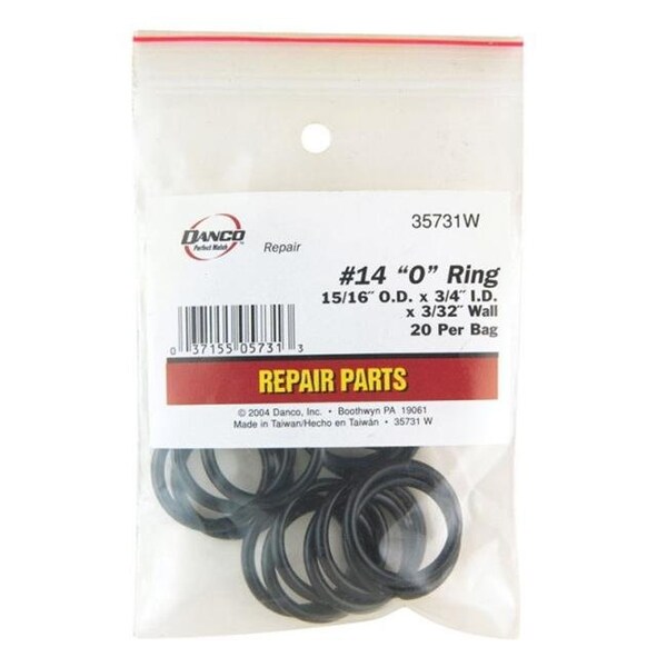 Danco Danco 35731W O-Ring  0.75 x 10.31 x 0.09 - 4100251