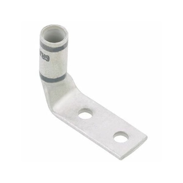 Panduit Copper Compression Lug, 2 Orificios, #4 AWG F - LCDX4-14BF-L