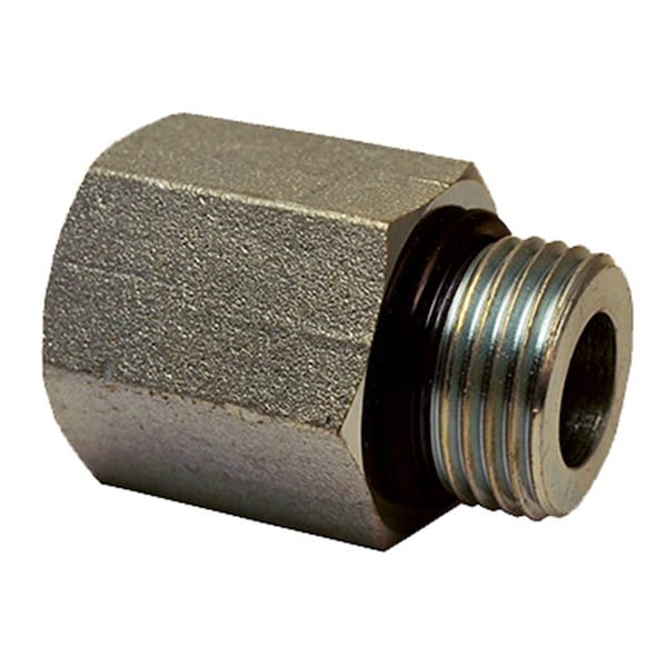 Apache 39036164 063 in. Male O-Ring Boss Female Pipe Hydraulic Adapter - 193814