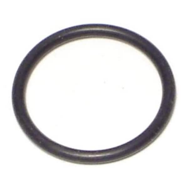 Midwest Fastener 5/8" x 3/4" x 1/16" Rubber O-Rings 15PK - 64794