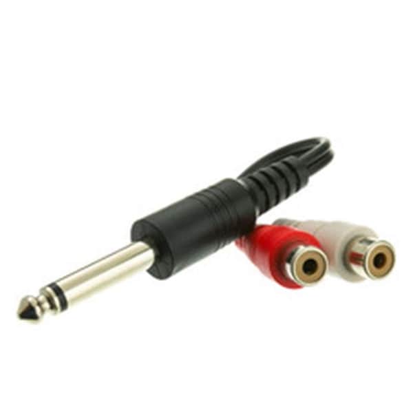 Cable Wholesale 30ST-STFF Acoplador estéreo hembra a hembra de 3.5 mm y cambiador de género - 30ST-STFF