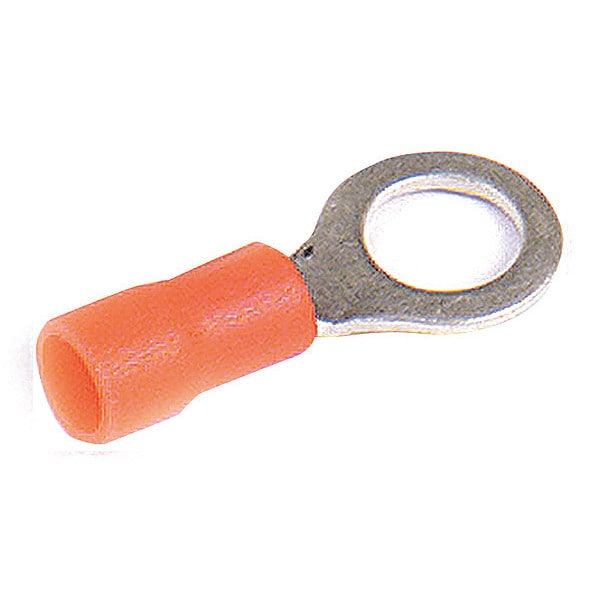 Terminal de Anillo de Vinil 22-16 AWG 1/4" de Asta PK, Voltaje Máx: 600V - 84-2105