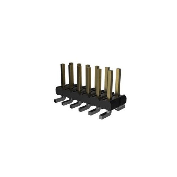 Encabezados y alojamientos de cables FCI Unshrd Hdr, Dbl Row Smt, 8P, Vert, .76Um - 57202-G52-04LF