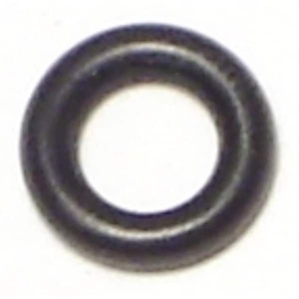 Midwest Fastener 5mm x 9mm x 2mm Rubber O-Rings 10PK - 64883