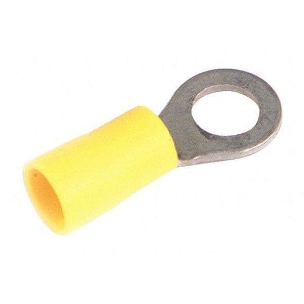 Terminal de Anillo de Vinilo para Cable de 12-10 AWG, Estudio #8, #10 - Paquete de 5