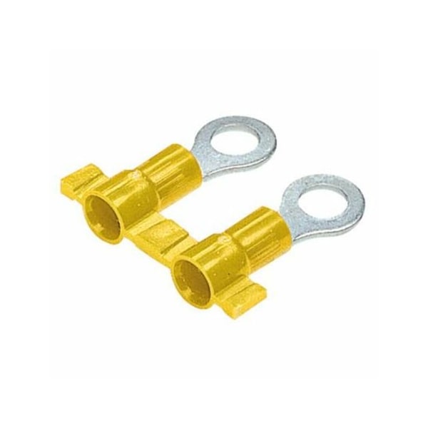 Terminal de anillo de vinilo de 12-10 AWG #10 Stud PK2000 - PV10-10RB-2K