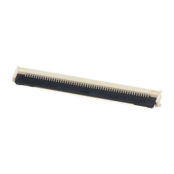 Conector Ffc/Fpc de Molex, 56 contactos, 1 fila, hembra, ángulo recto, paso de 0.020 pulgadas, montaje en superficie - 5051105691