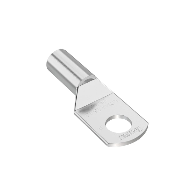 Panduit Lug de compresión de cobre métrico, 1 orificio, 4-6mm², PK 100 - LCMA6-10-C