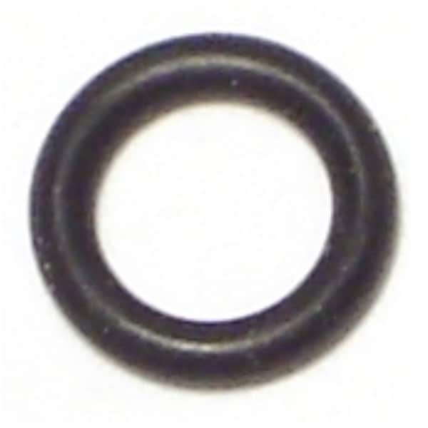 Midwest Fastener 7mm x 11mm x 2mm Rubber O-Rings 10PK - 64885