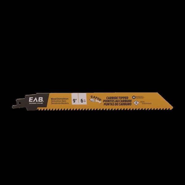 Swivel 9 x 6 Industrial Reciprocating Recyclable Exchangeable Blade - SW3357631