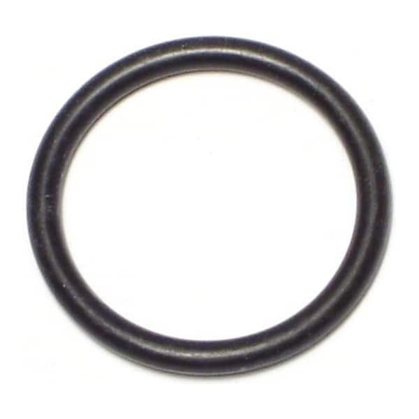 Midwest Fastener 25mm x 31mm x 3mm Rubber O-Rings 5PK - 64907