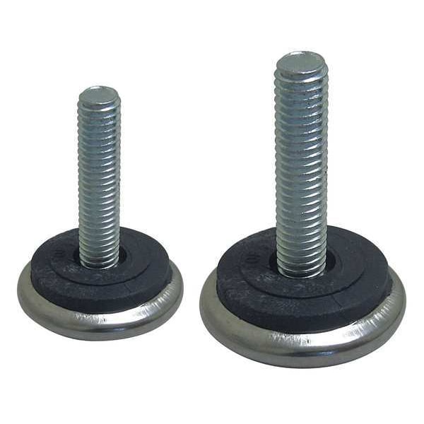 S & W Manufacturing Furniture Glides, Screw-In, Rd, 1-1/8", PK4 - SW-5T12