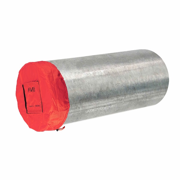 Ty-Flot FME Cover, 6 inDia Patented, Vented, Red - CBVFR6RD