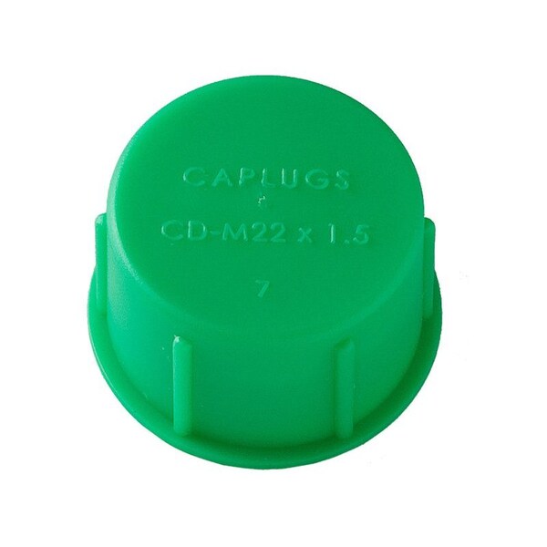 Caplugs CD-M22X1.5 PE-LD01 GRN002 MICRO, 200PK - CD-M-22X1.5