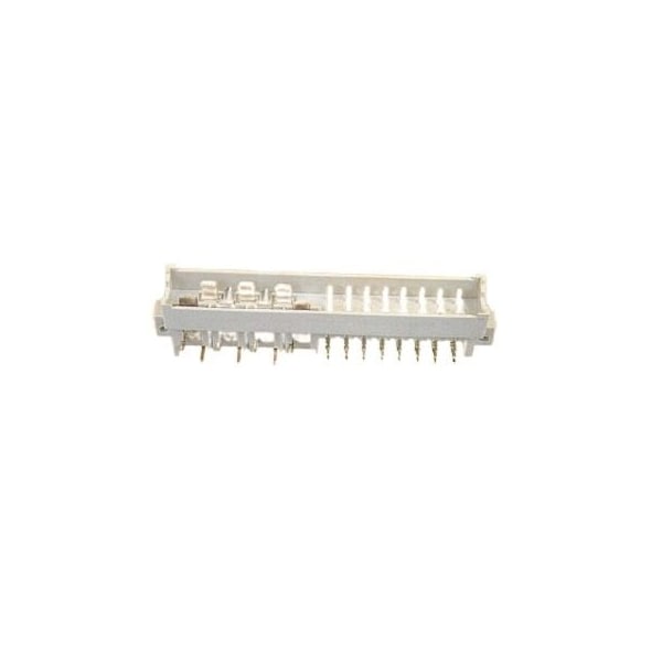 Tablero FCI Conector Euro, 31 contactos, 3 filas, macho, ángulo recto, terminal de soldadura, enchufe - 5159002312394111LF