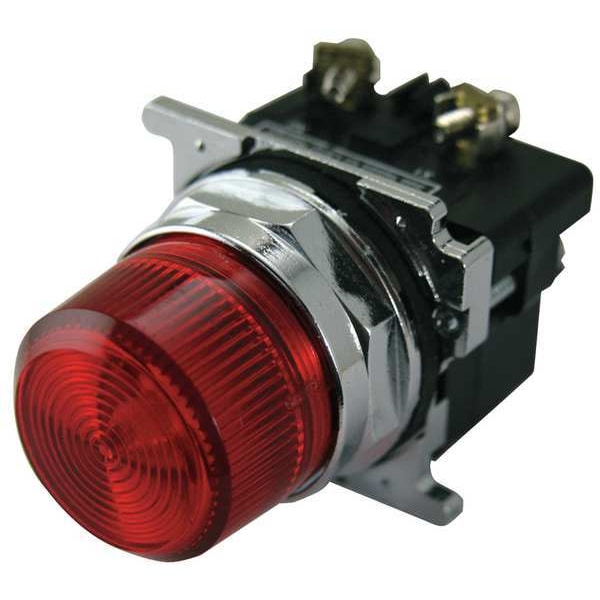 Indicador piloto Eaton Cutler-Hammer, 120VAC, rojo - 10250T201NC1N