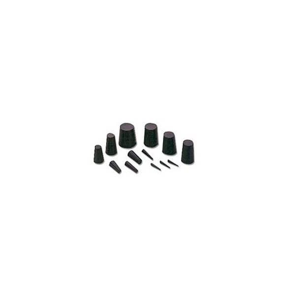 Stockcap EPDM Plugs-0.656-0.500-1.000-BLACK, 10PK - 166190