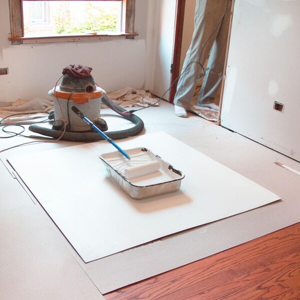 Proboardmax 4'x8' 105 mil Extreme Duty Temporary Floor Protection Sheet, 250PK - PBMX-32-P