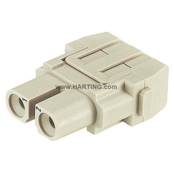 Módulo de Crimpado Harting Han 40A, Hembra, PK 2 - 09140023102