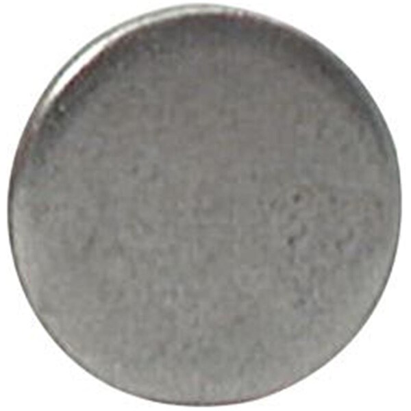 Allstar Performance 0.87 in. Steel End Caps - Round, 10PK - ALL22280