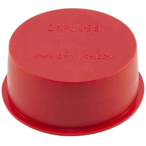 Caplugs TAPER CAP & PLUG INJ RED VINYL, 3750PK - TV-248