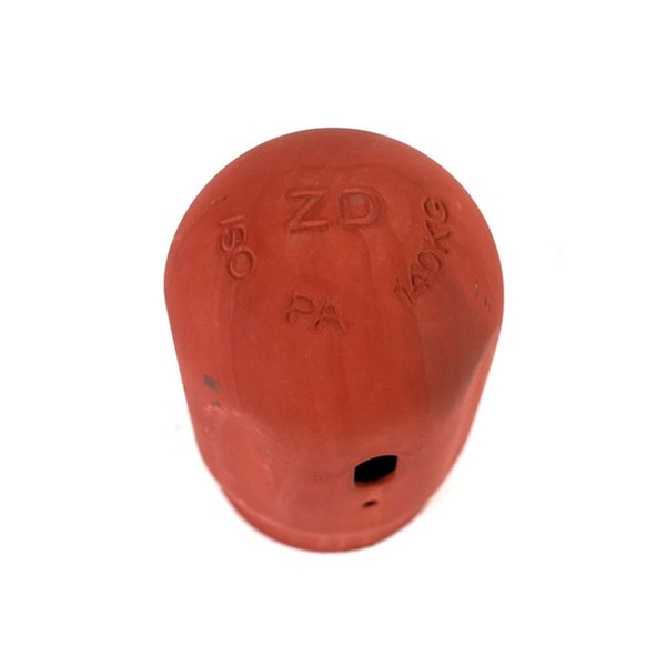 Weldcote High Pressure and Acetylene Cylinder Caps - Coarse 3-1/2in x 8, 24PK - CYLCAPAC312X8