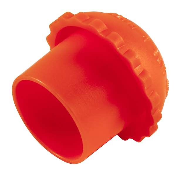 Caplugs BOTTLE CAP ORANGE LDPE, 80PK - BC-01