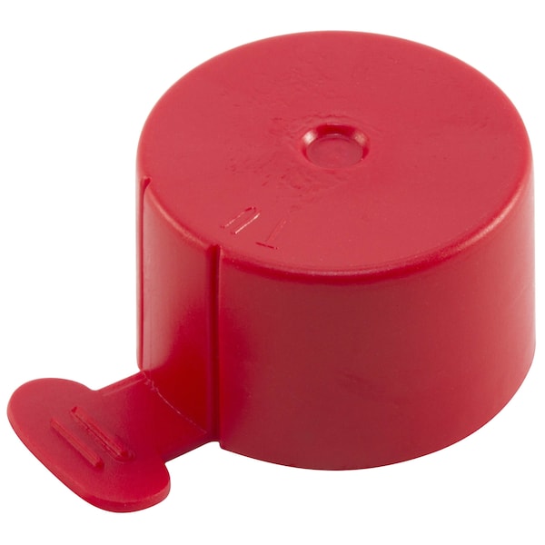 Caplugs TUV7 CAP TEAR TAB REDINJ VINYL, 500PK - TUV-7