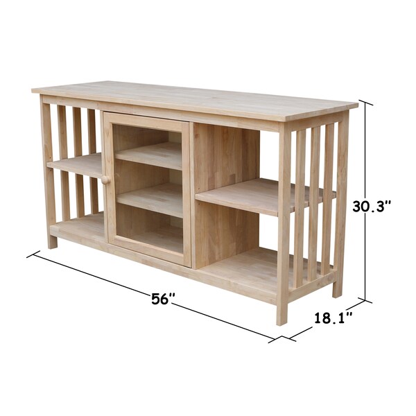 International Concepts Mission EnteRTAinment Stand, Unfinished - TV-58