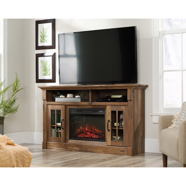 Sauder Media Fireplace Vo , Accommodates up to a 65 in. TV weighing 70 lbs - 427377