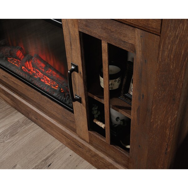 Sauder Media Fireplace Vo , Accommodates up to a 65 in. TV weighing 70 lbs - 427377