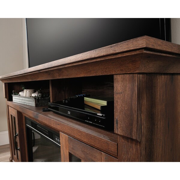Sauder Media Fireplace Vo , Accommodates up to a 65 in. TV weighing 70 lbs - 427377