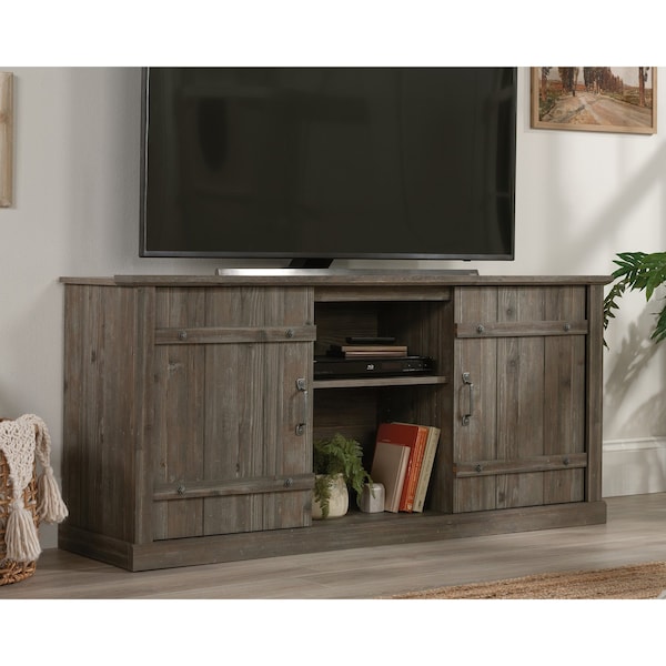 Sauder Entertainment  Credenza Pp , Accommodates up to a 70 in. TV weighing 95 lbs - 435105