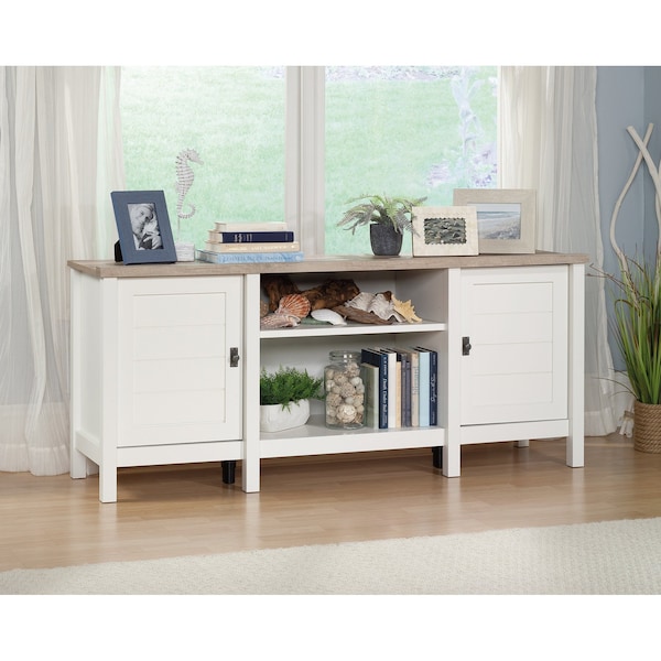 Sauder Cottage Road 59 in. Credenza Gw/lo Top , Accommodates up to a 65 in. TV weighing 70 lbs - 431260