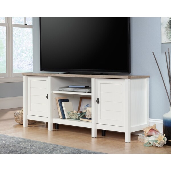 Sauder Cottage Road 59 in. Credenza Gw/lo Top , Accommodates up to a 65 in. TV weighing 70 lbs - 431260